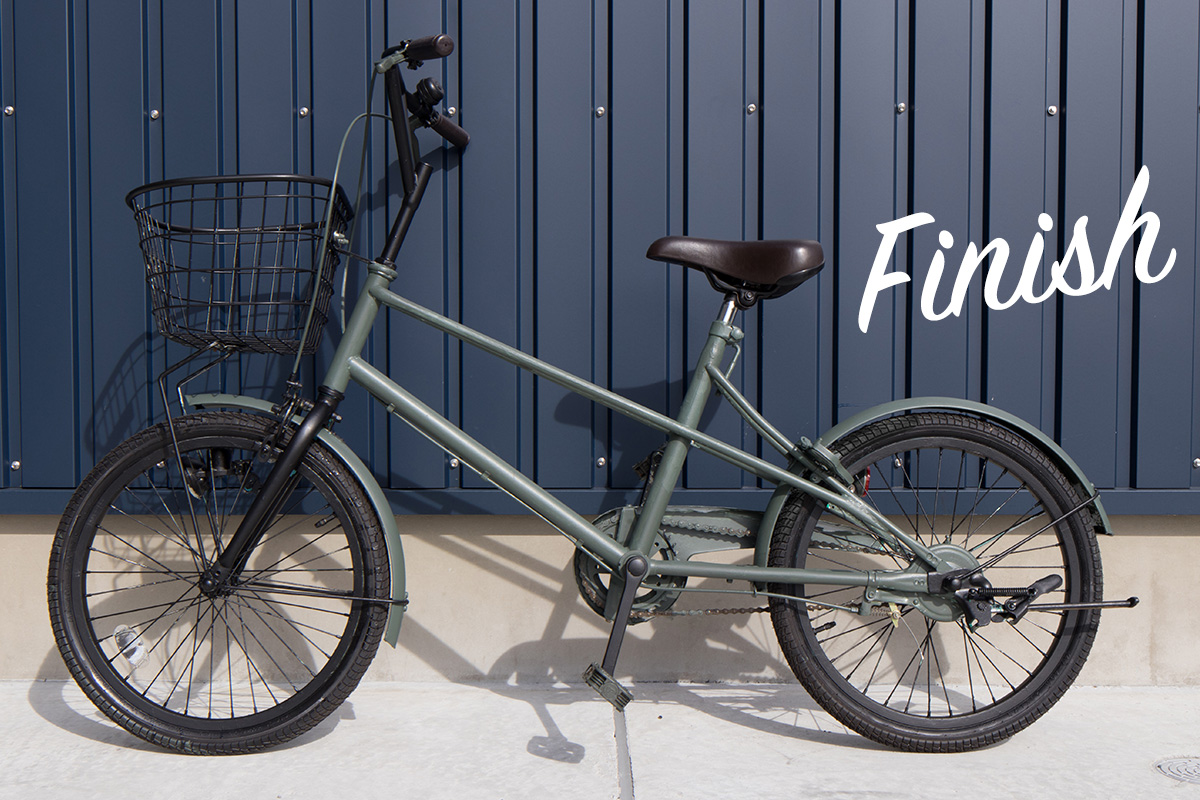 友安製作所 Diyレシピ 自転車をペンキでリメイク インテリア エクステリア専門店 友安製作所