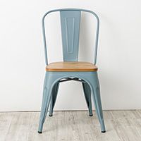 椅子の色ブルーグレー