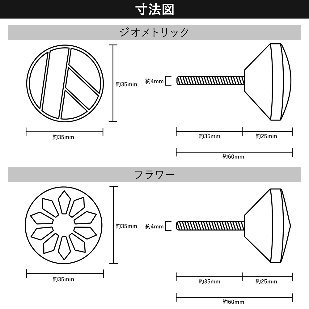 シェルノブ 寸法図