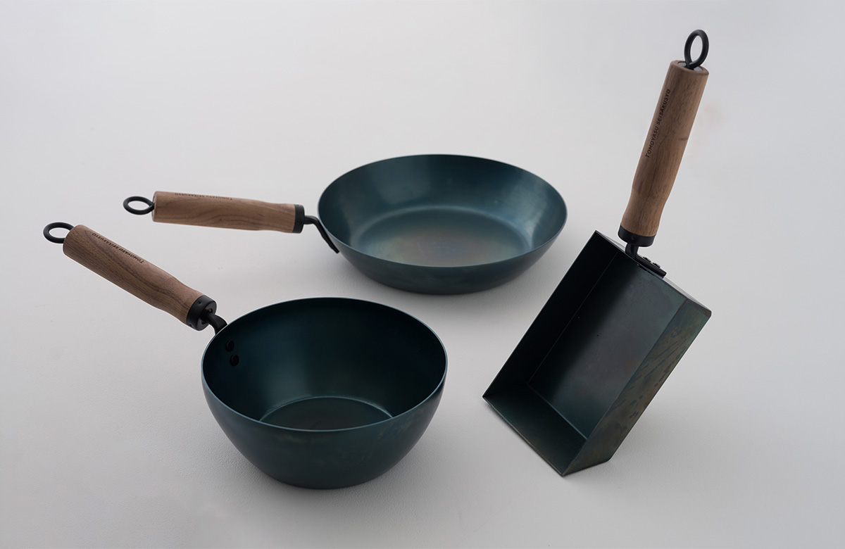 TOMOYASU original iron cookware series