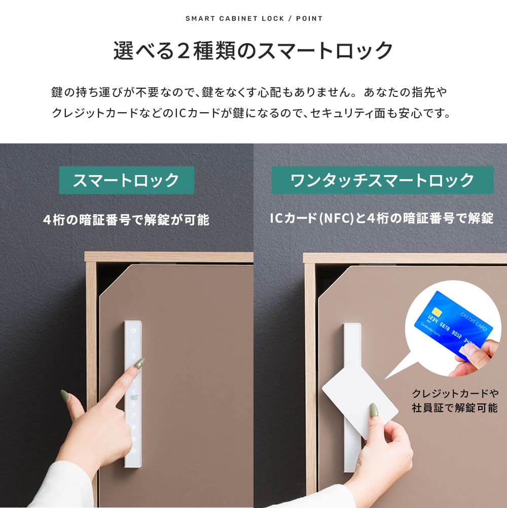 スマートキャビネットロック
