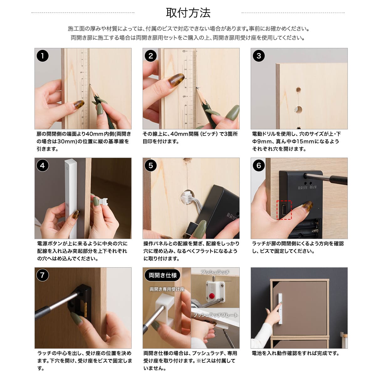 スマートキャビネットロック