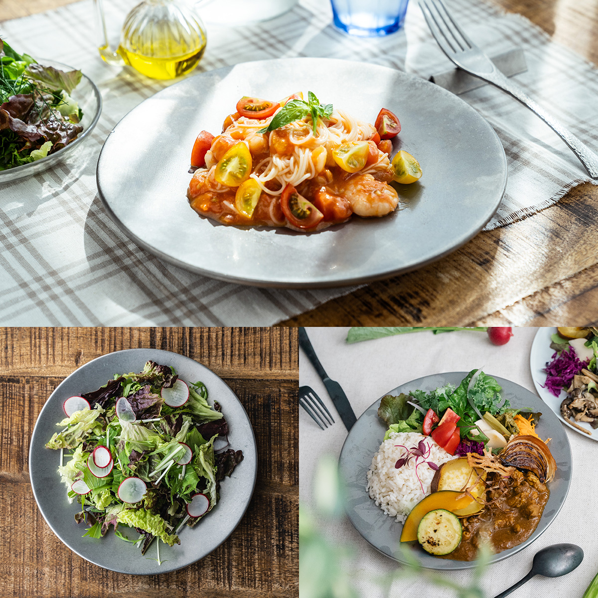 Vintage Dining ステンレスプレートステンレスプレート