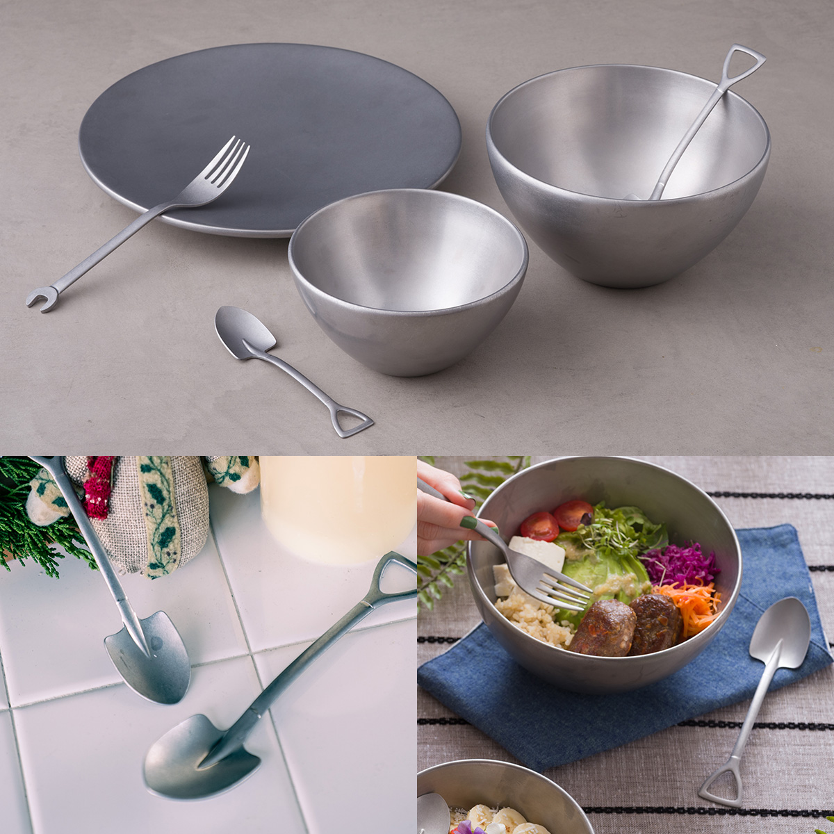 Vintage Dining スコップスプーンスコップスプーン