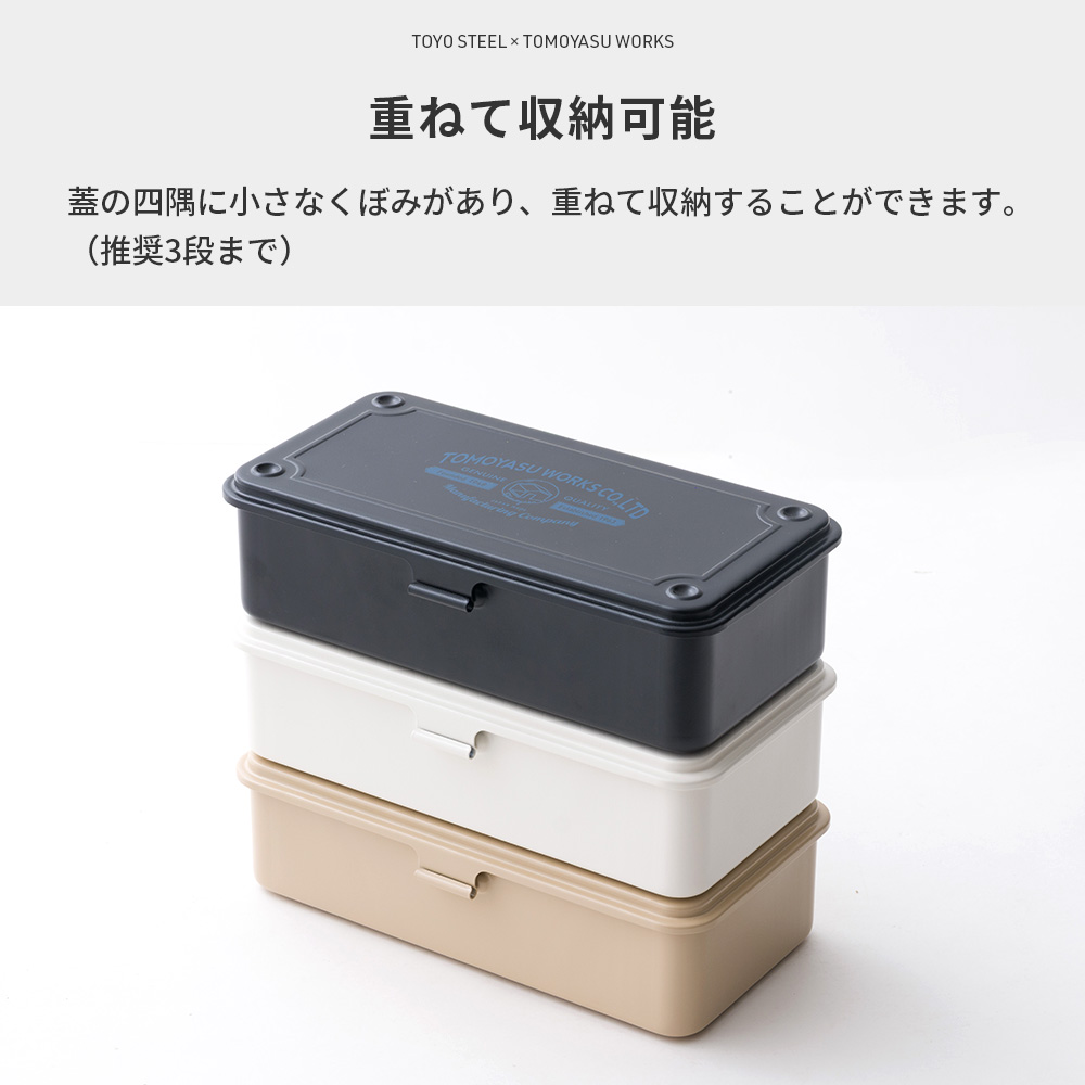 工具箱 ツールボックス 友安製作所別注 コンテナ型スチール工具箱 東洋スチール