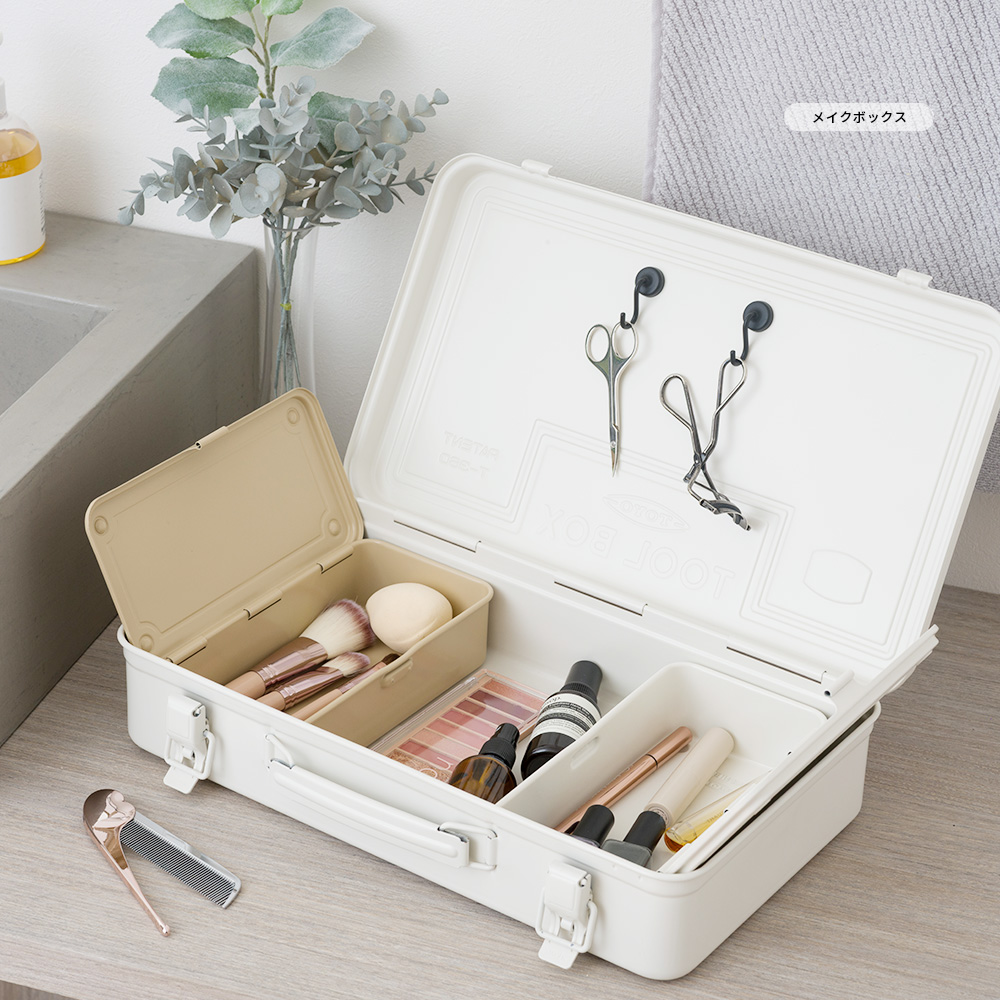 工具箱 ツールボックス 友安製作所別注 トランク型スチール工具箱 東洋スチール