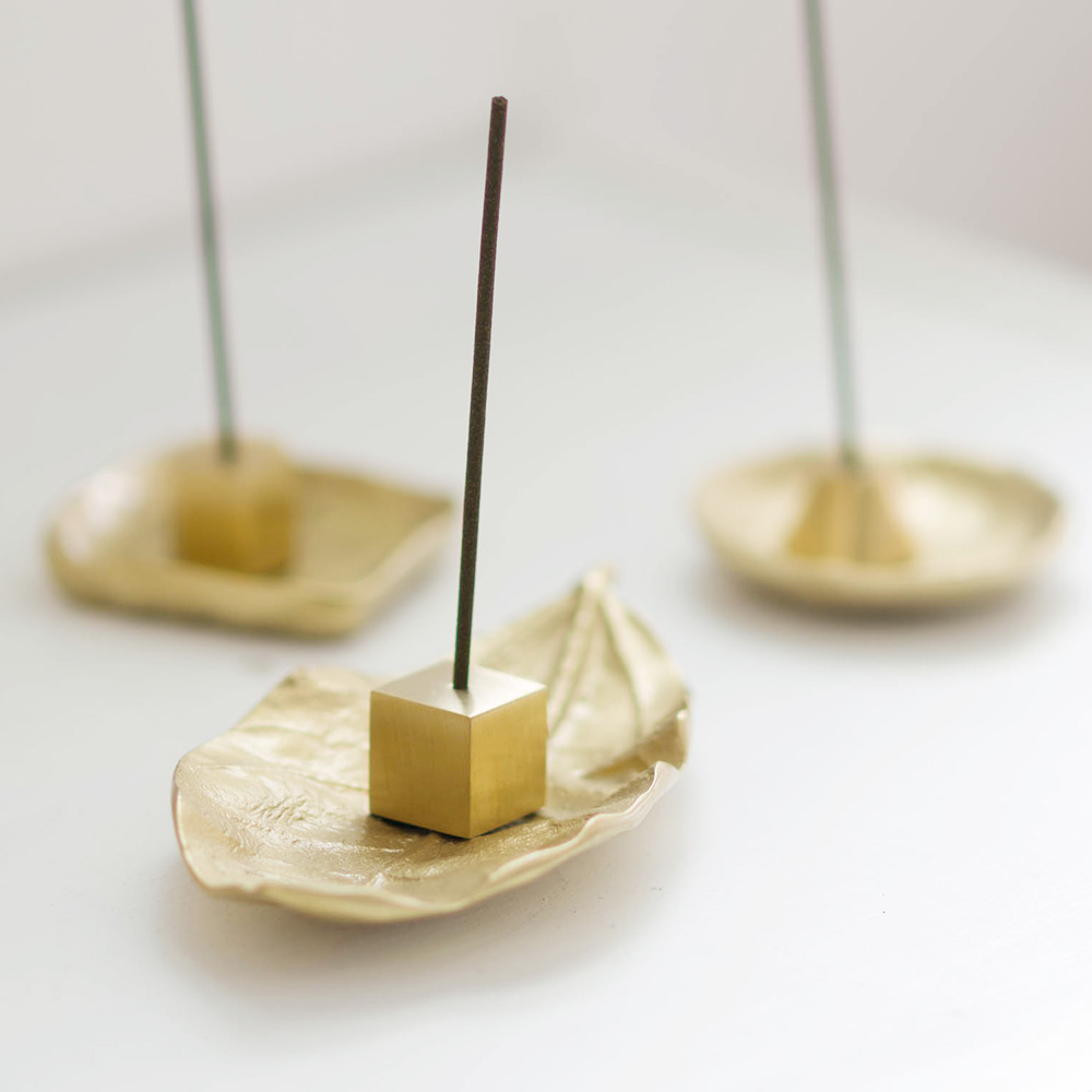 ミニマムインセンススタンド muku 真鍮 by TOMOYASU S.S.(バイトモヤスセイサクショ)