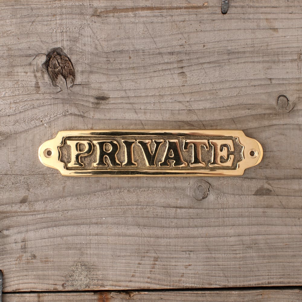 サイン PRIVATE