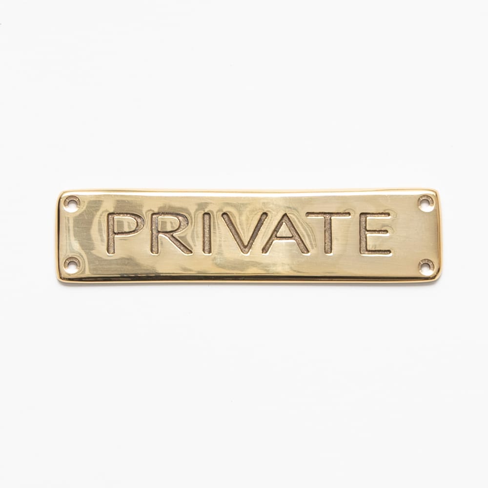 サイン PRIVATE スクエア